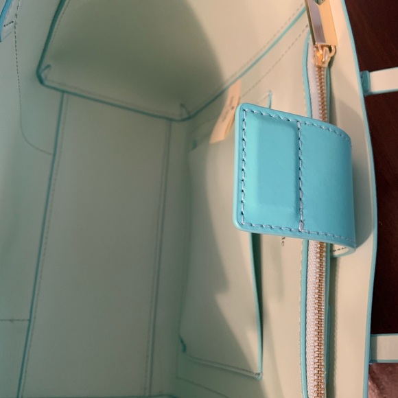Kate Spade Purse Tiffany Color Bag Womens Blue Bag - Picture 10 of 12